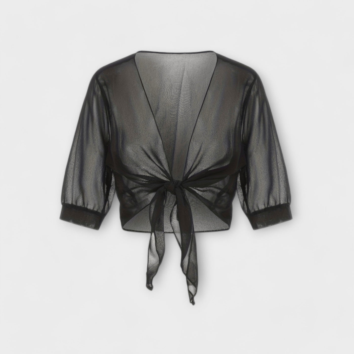 Olivia - Blouse met open voorkant