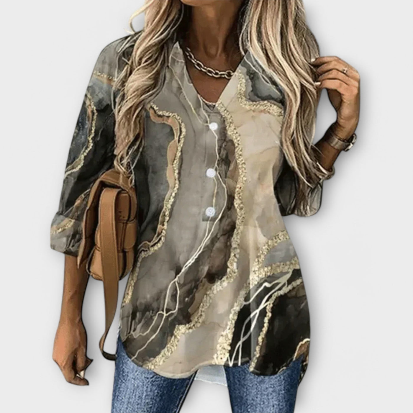 Filine - Elegantie en Uniekheid in een Damesblouse