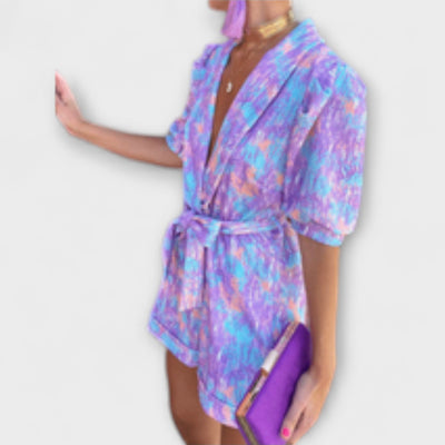 Paola - Hoge Taille Jumpsuit