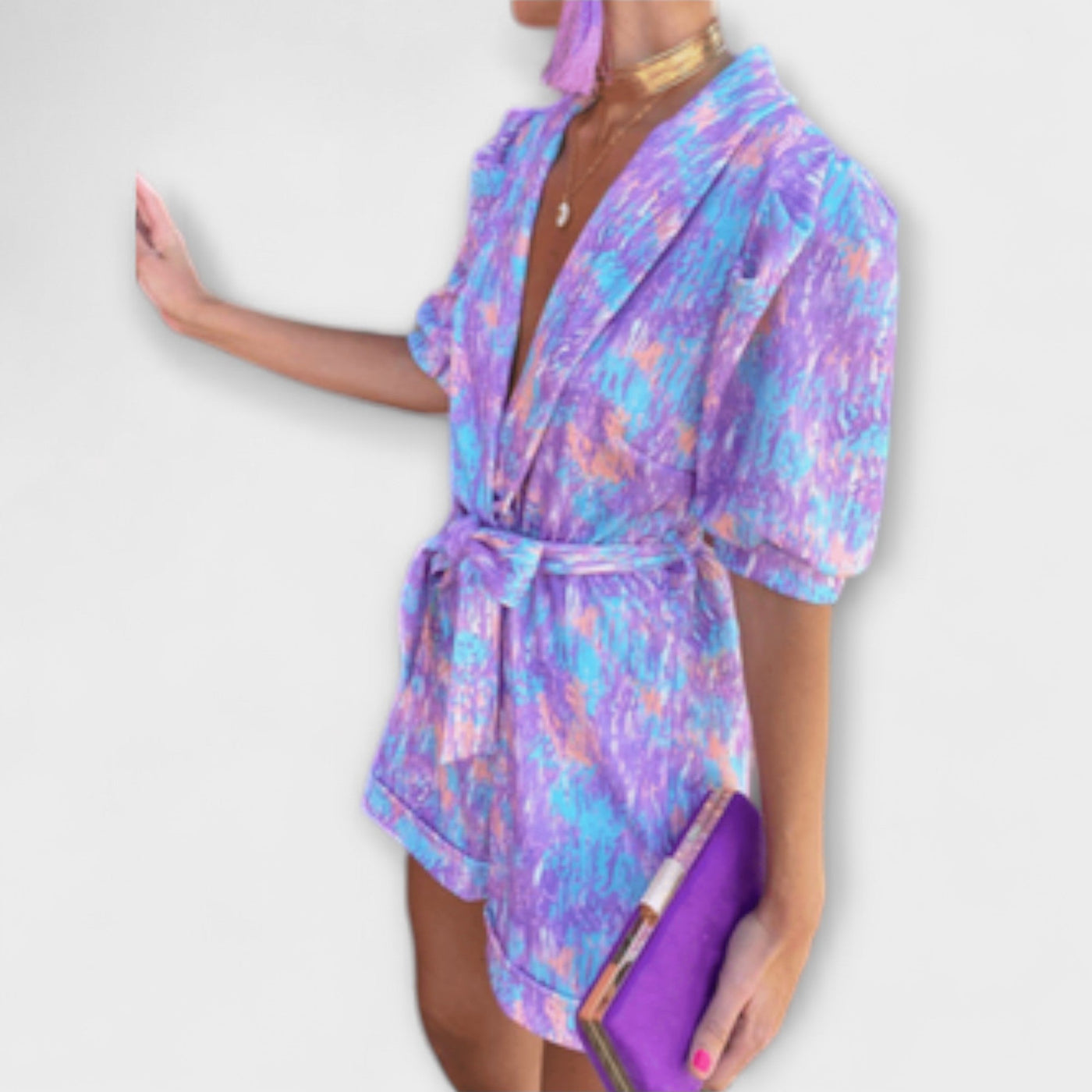 Paola - Hoge Taille Jumpsuit