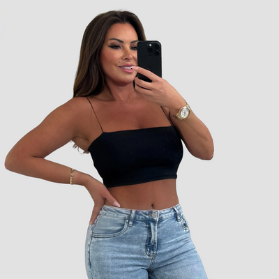 Spaghetti Band Crop Top (5 Kleuren)