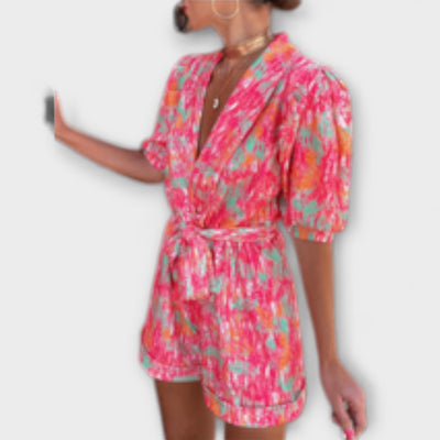 Paola - Hoge Taille Jumpsuit