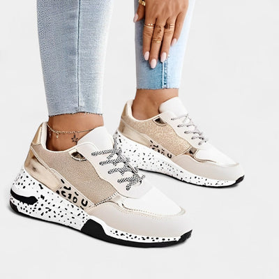 Gleame Sneakers - Casual veterschoenen voor dames