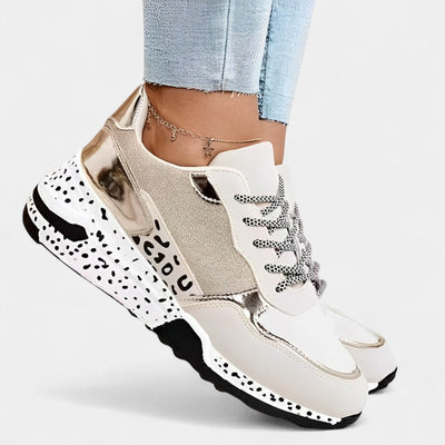Gleame Sneakers - Casual veterschoenen voor dames
