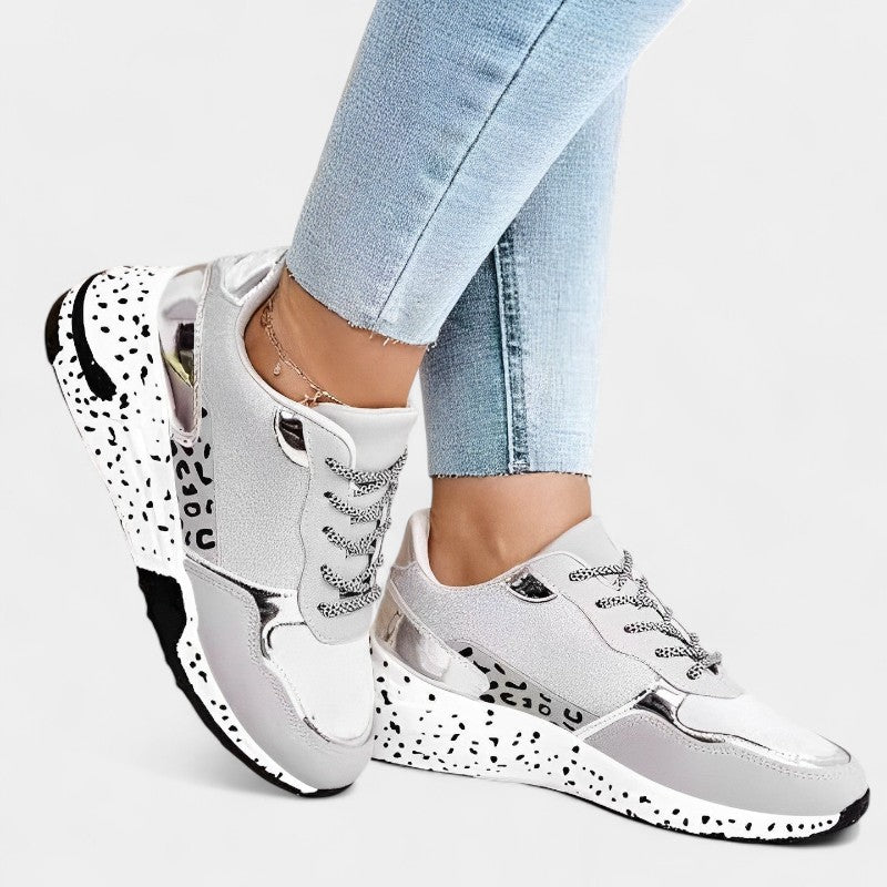 Gleame Sneakers - Casual veterschoenen voor dames