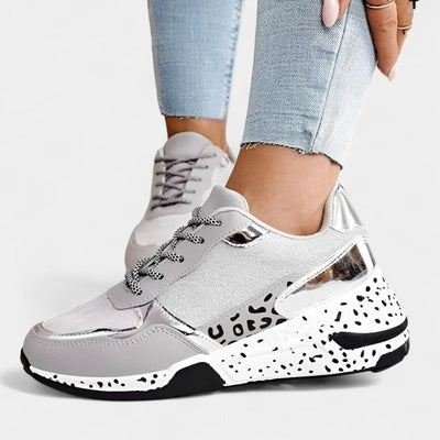 Gleame Sneakers - Casual veterschoenen voor dames