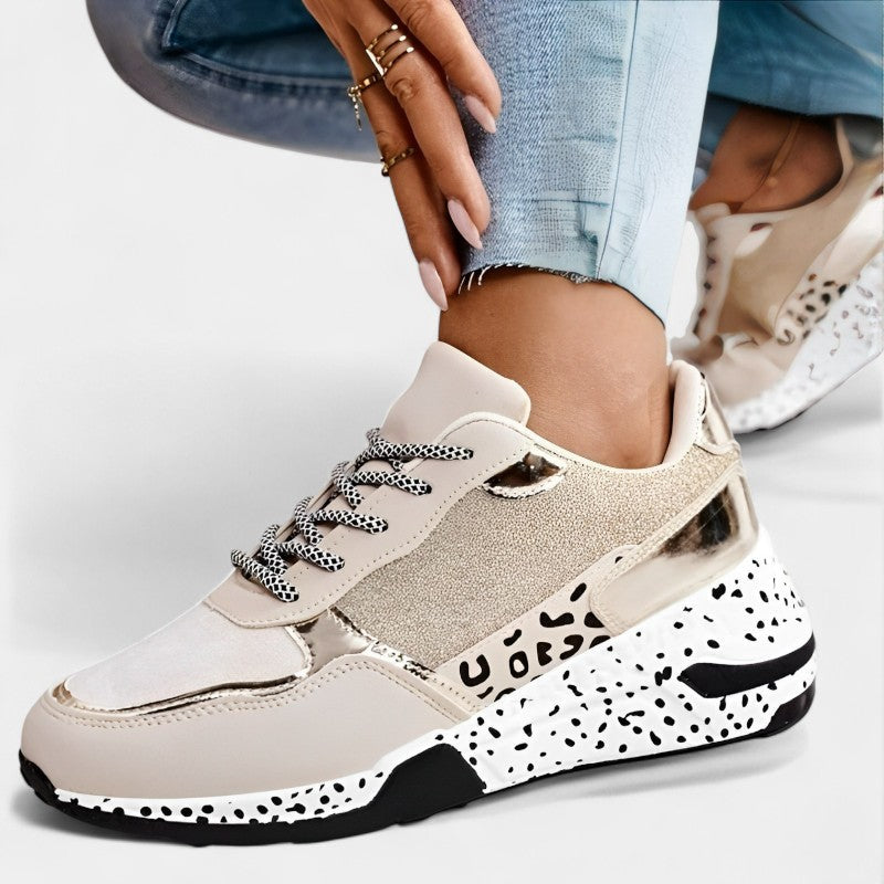 Gleame Sneakers - Casual veterschoenen voor dames