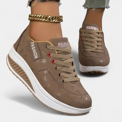 Gleame Sneakers - Orthopedische casual veter sneakers voor dames