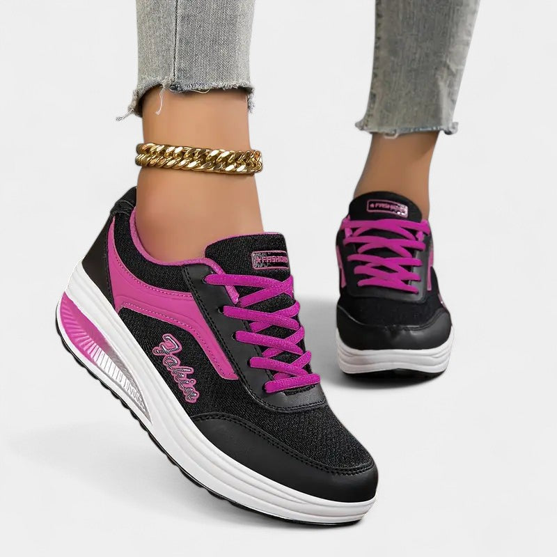 Gleame Sneakers - Orthopedische casual veter sneakers voor dames
