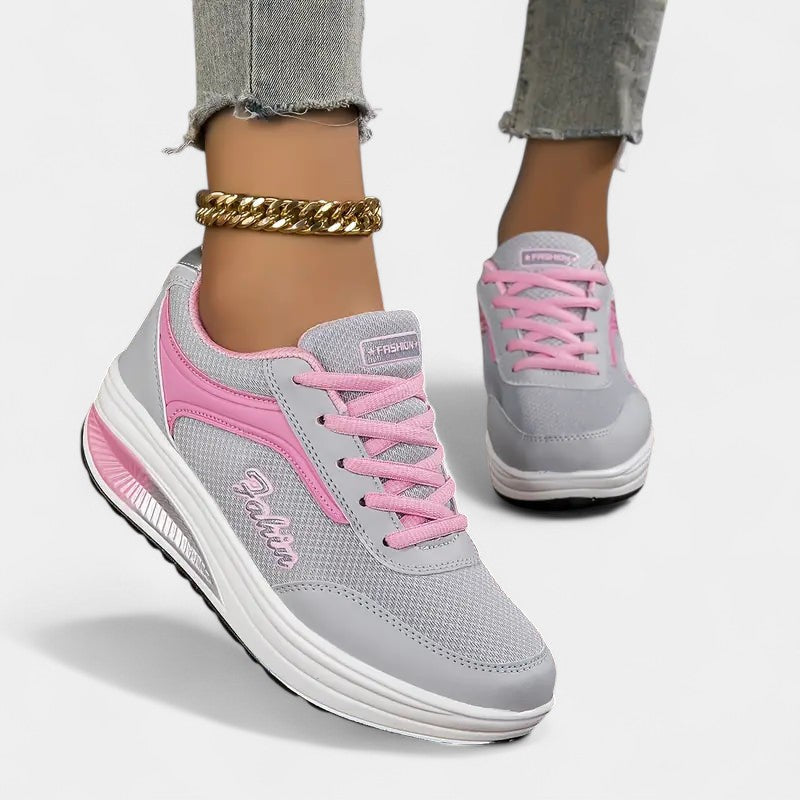 Gleame Sneakers - Orthopedische casual veter sneakers voor dames