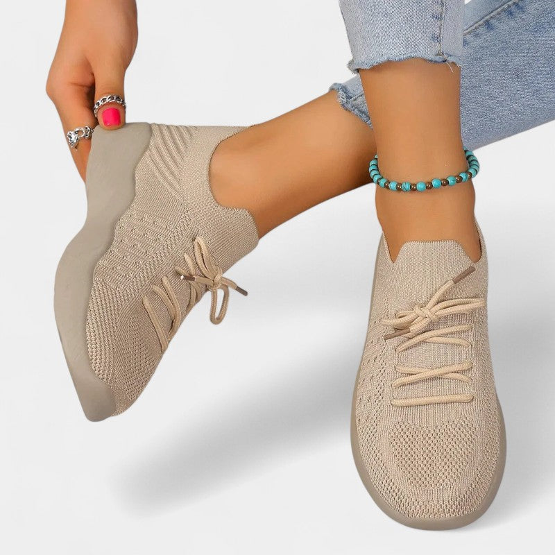 Gleame Sneakers - Ademende casual dames sneakers met veters