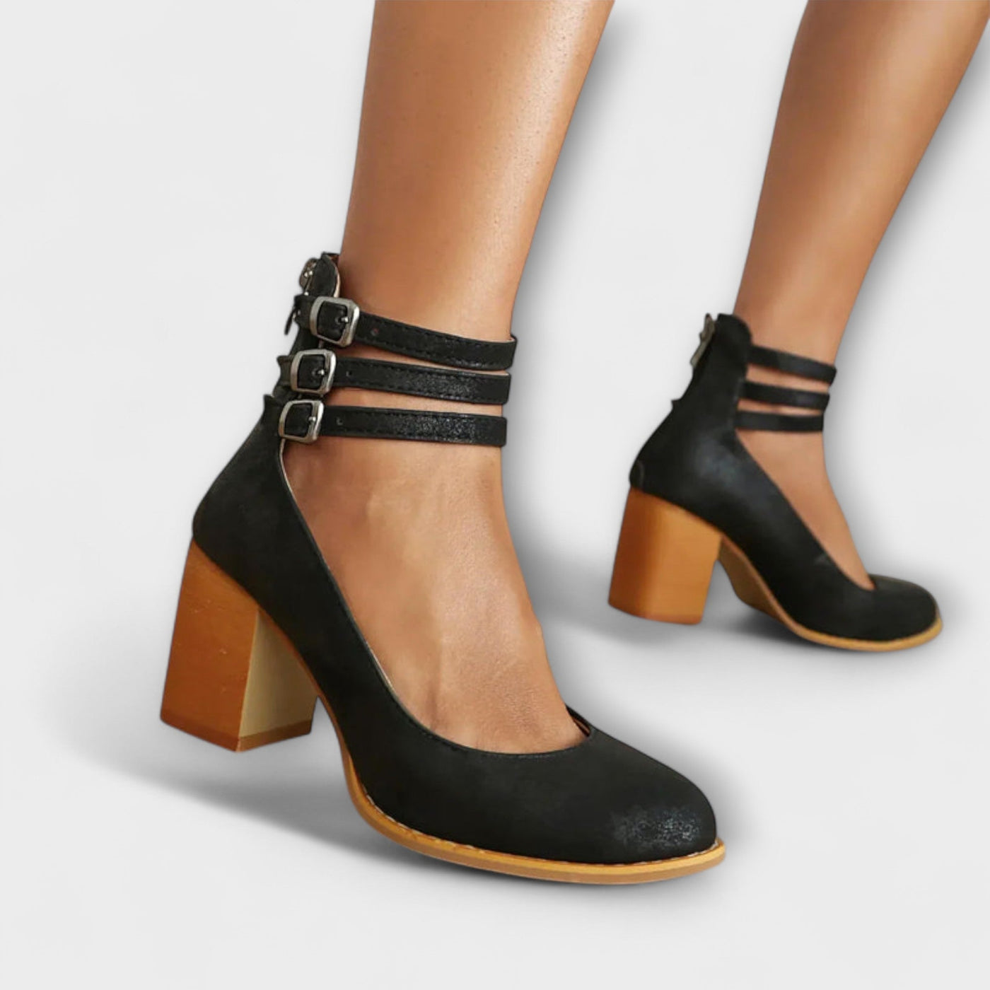 Alira – Pumps met Enkelbandontwerp