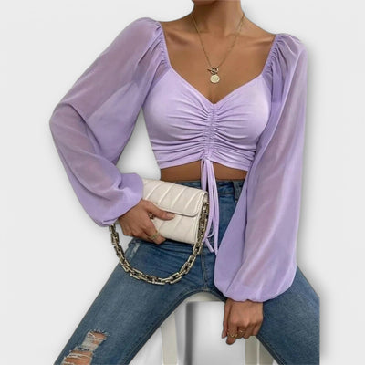 Jacqueline - Veelzijdige Avondblouse
