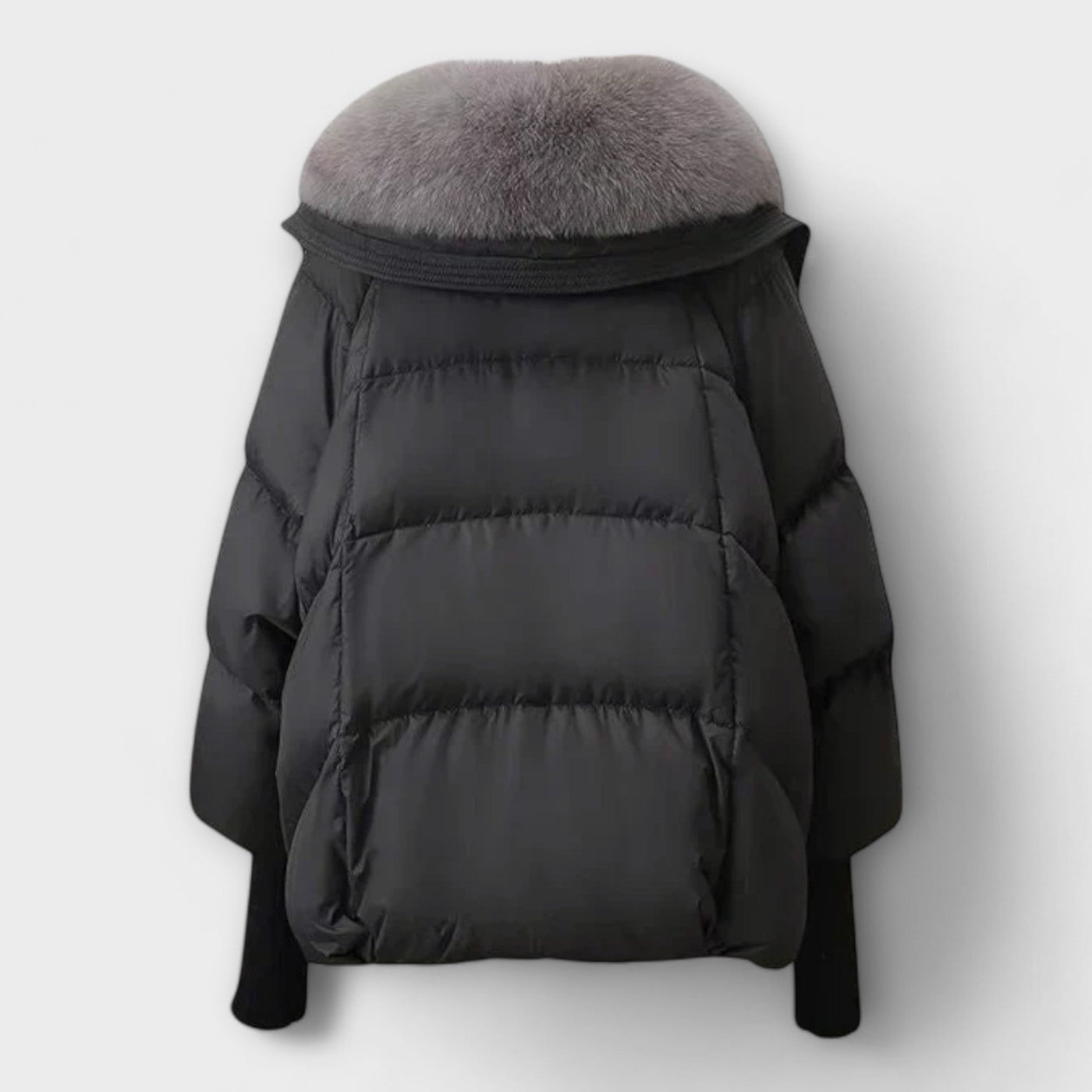 Lucyna - Elegante Jas met Bont