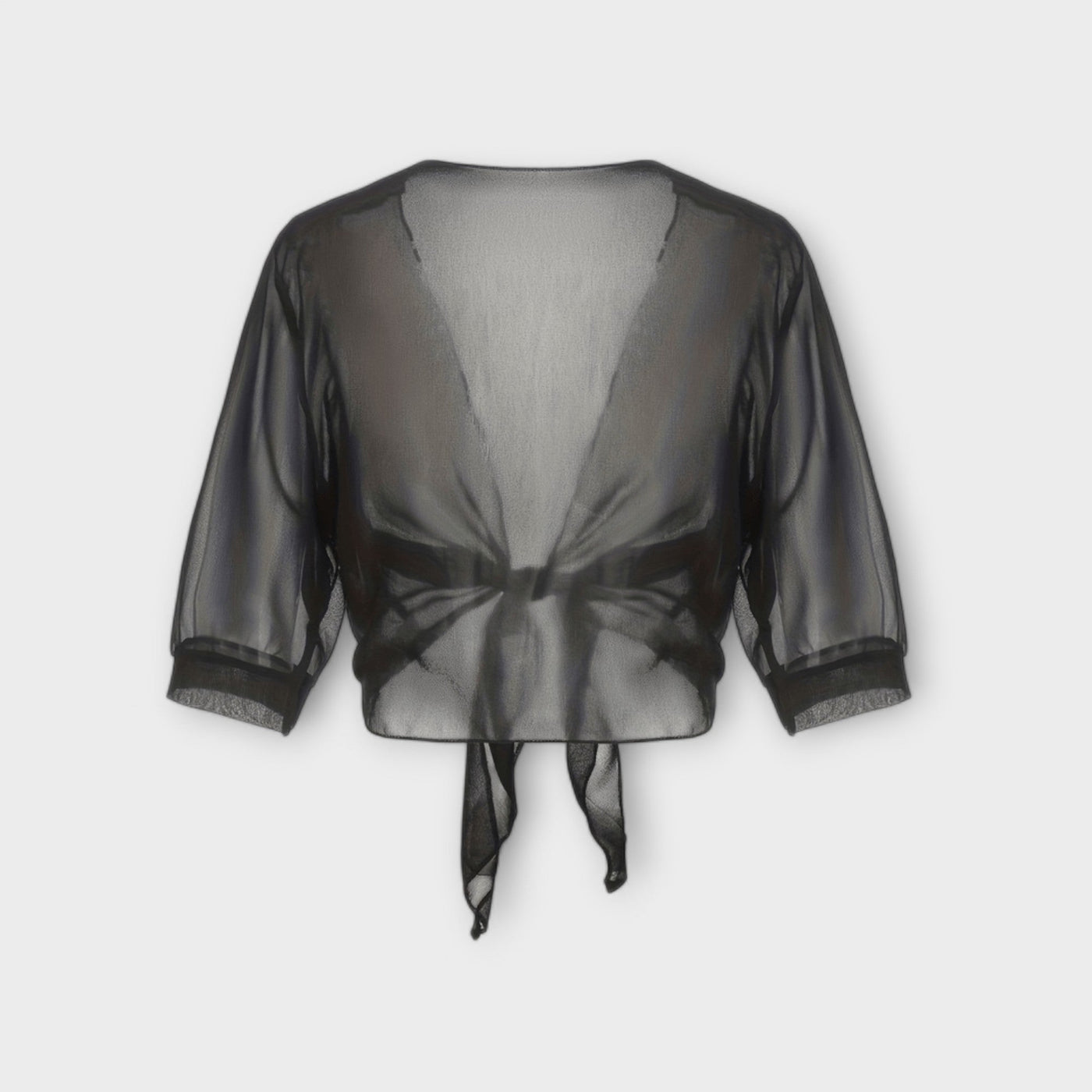 Olivia - Blouse met open voorkant