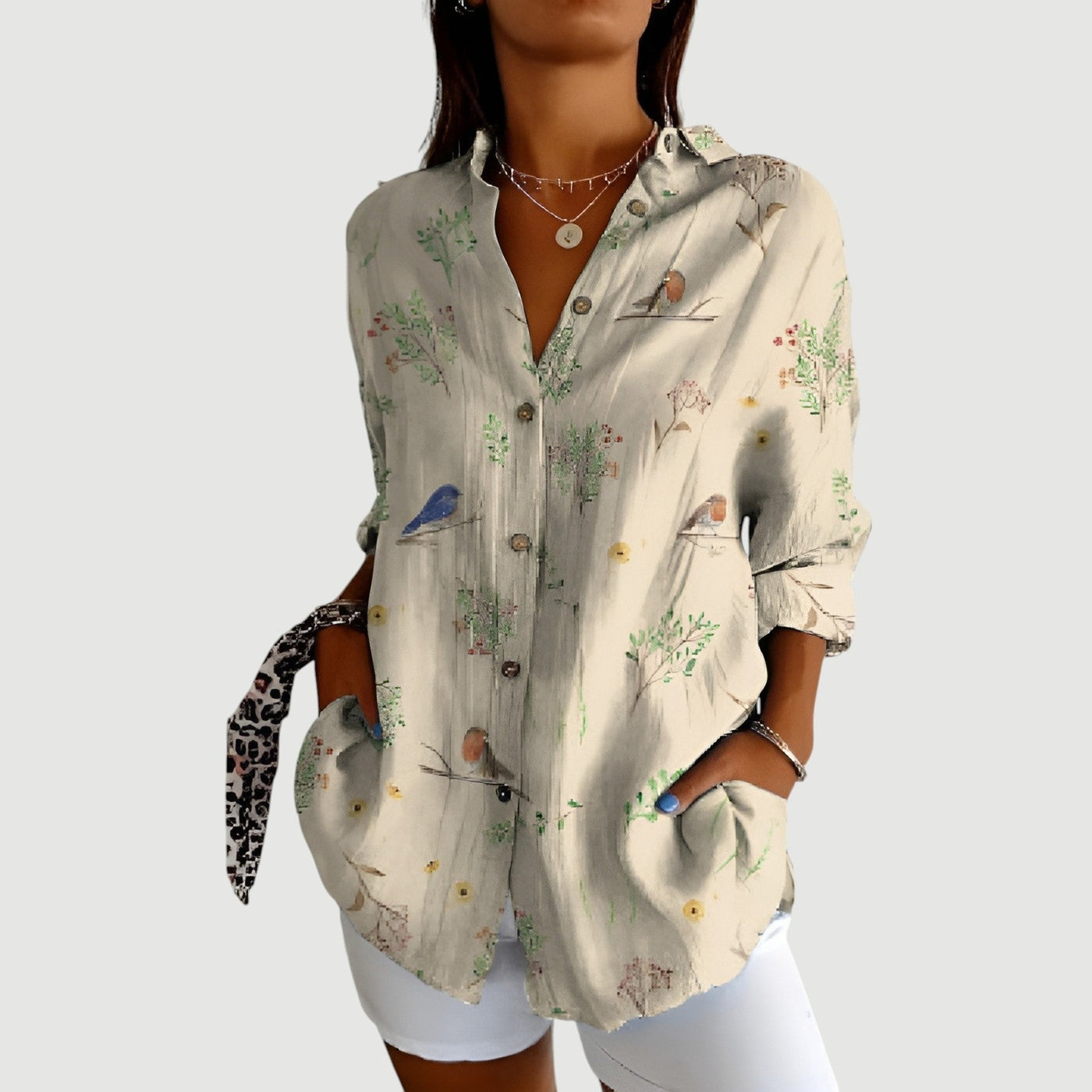 Lexi™ | Blouse met Kleurrijk Ontwerp