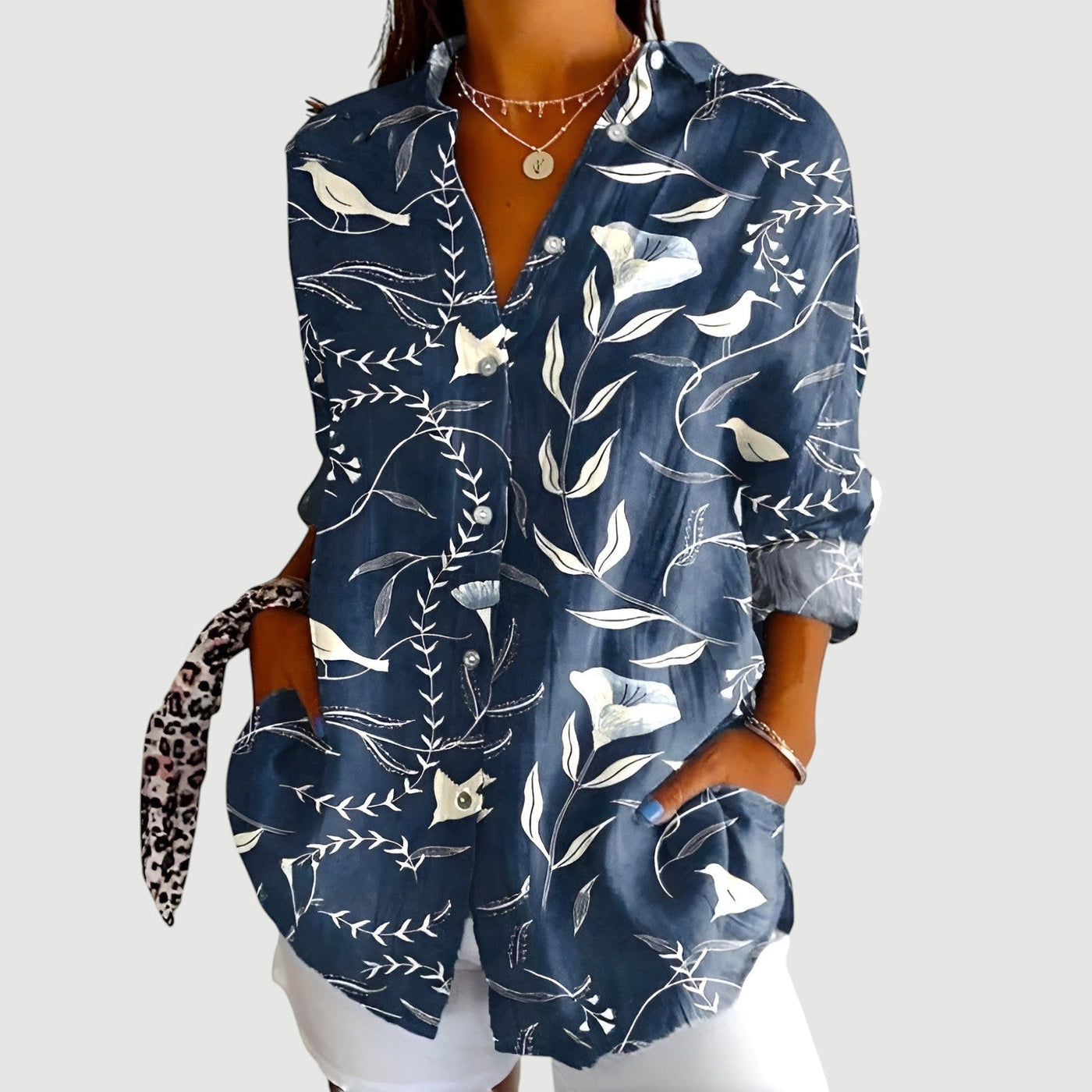 Josephine™ | Blouse met Kleurrijk Ontwerp